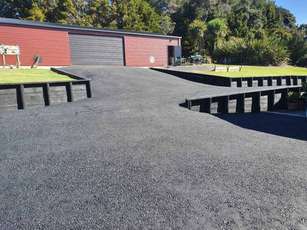 recycled asphalt for commercial surfaces
